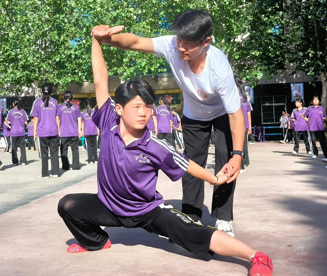 燕趙少年張耀天少林小龍武校的“變形記”